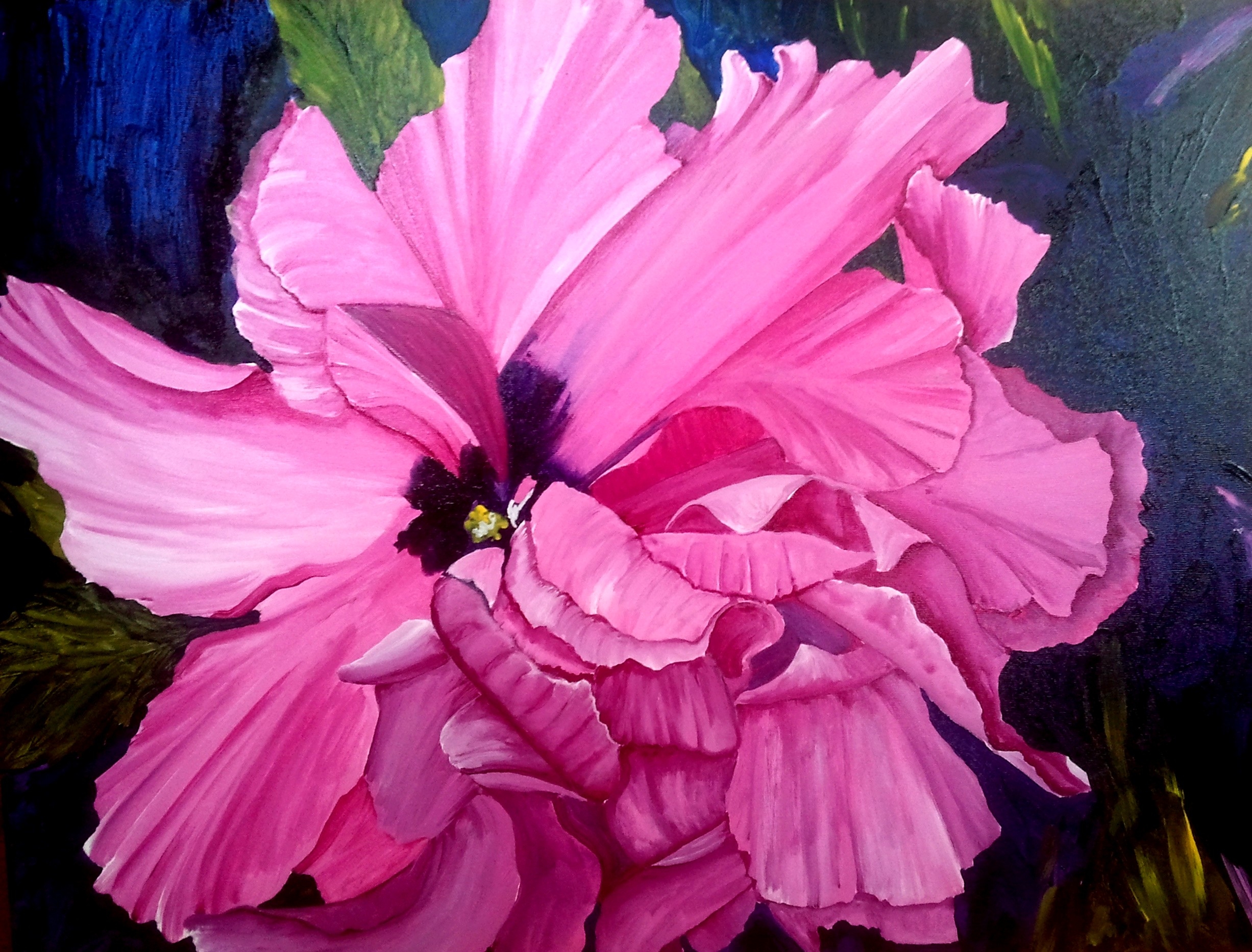 Interpreted: Watercolor on Panel "Secrets Kept"