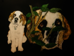 Ink and Sratchbord Black Pet Portrait